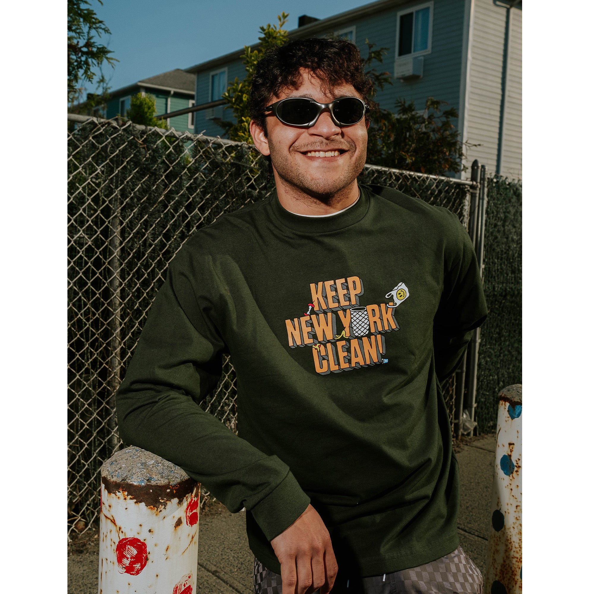 Keep New York Clean Long Sleeve T-Shirt – Only NY