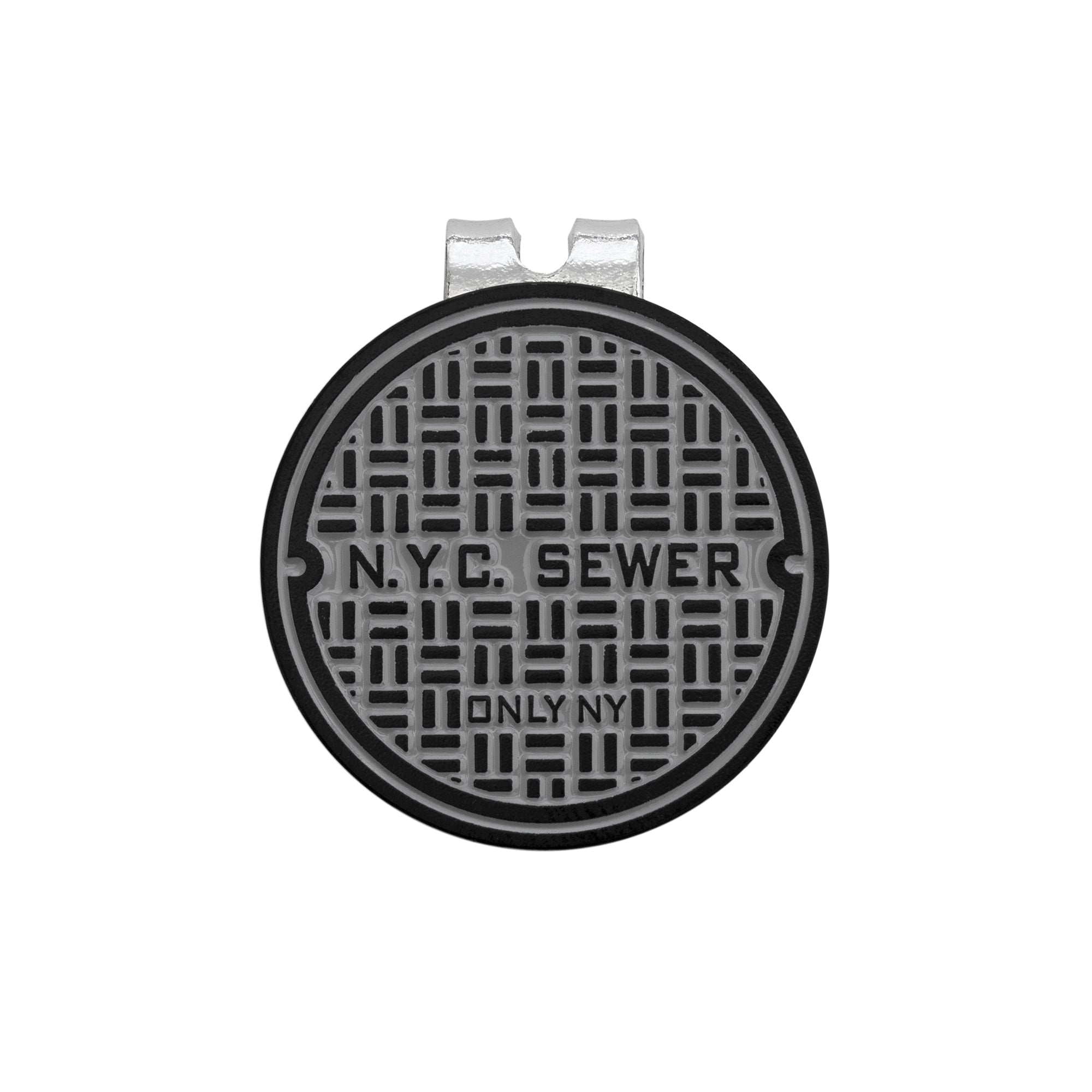 NYC Sewer Cap Ball Marker Clip – Only NY