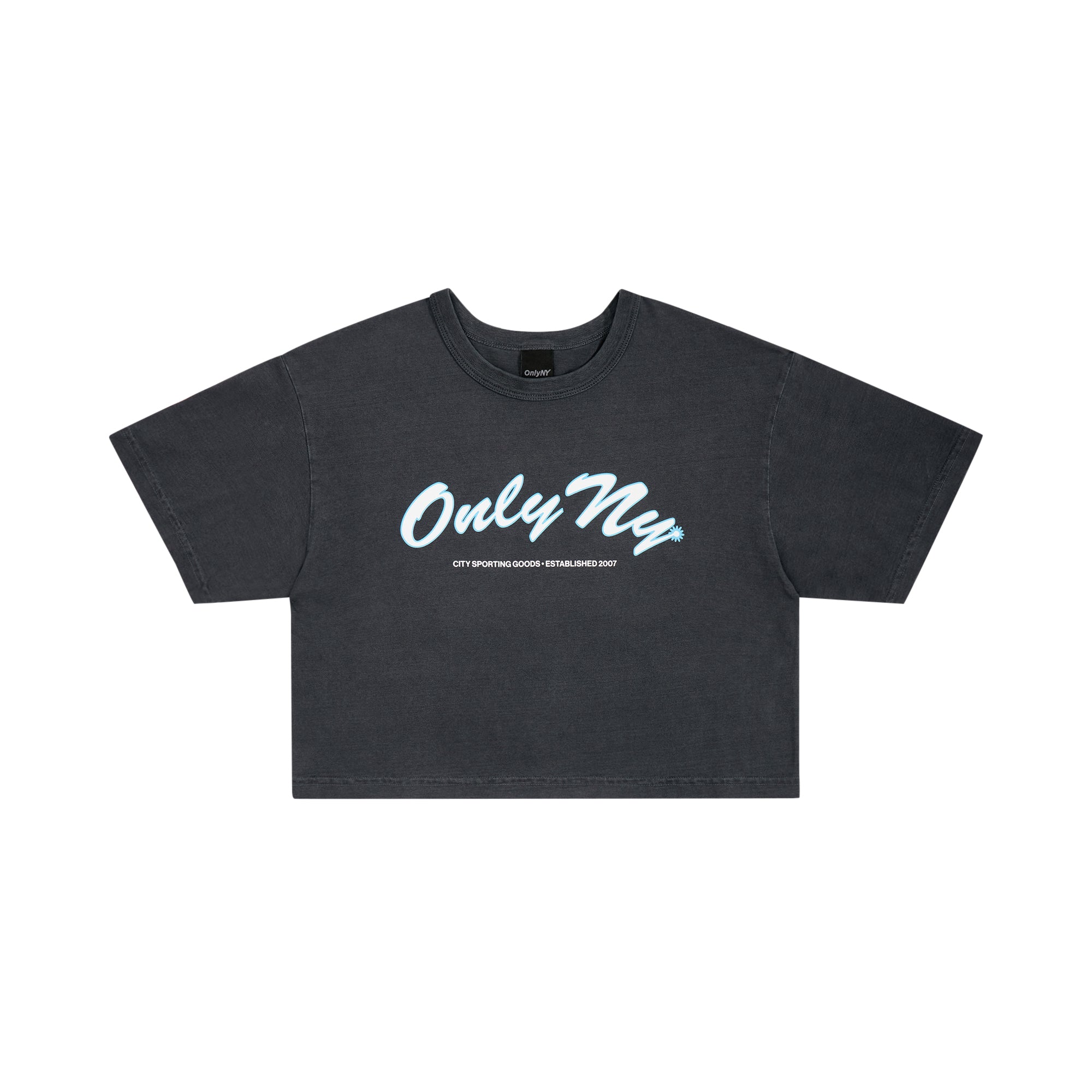 Star Script Logo Crop T-Shirt – Only NY