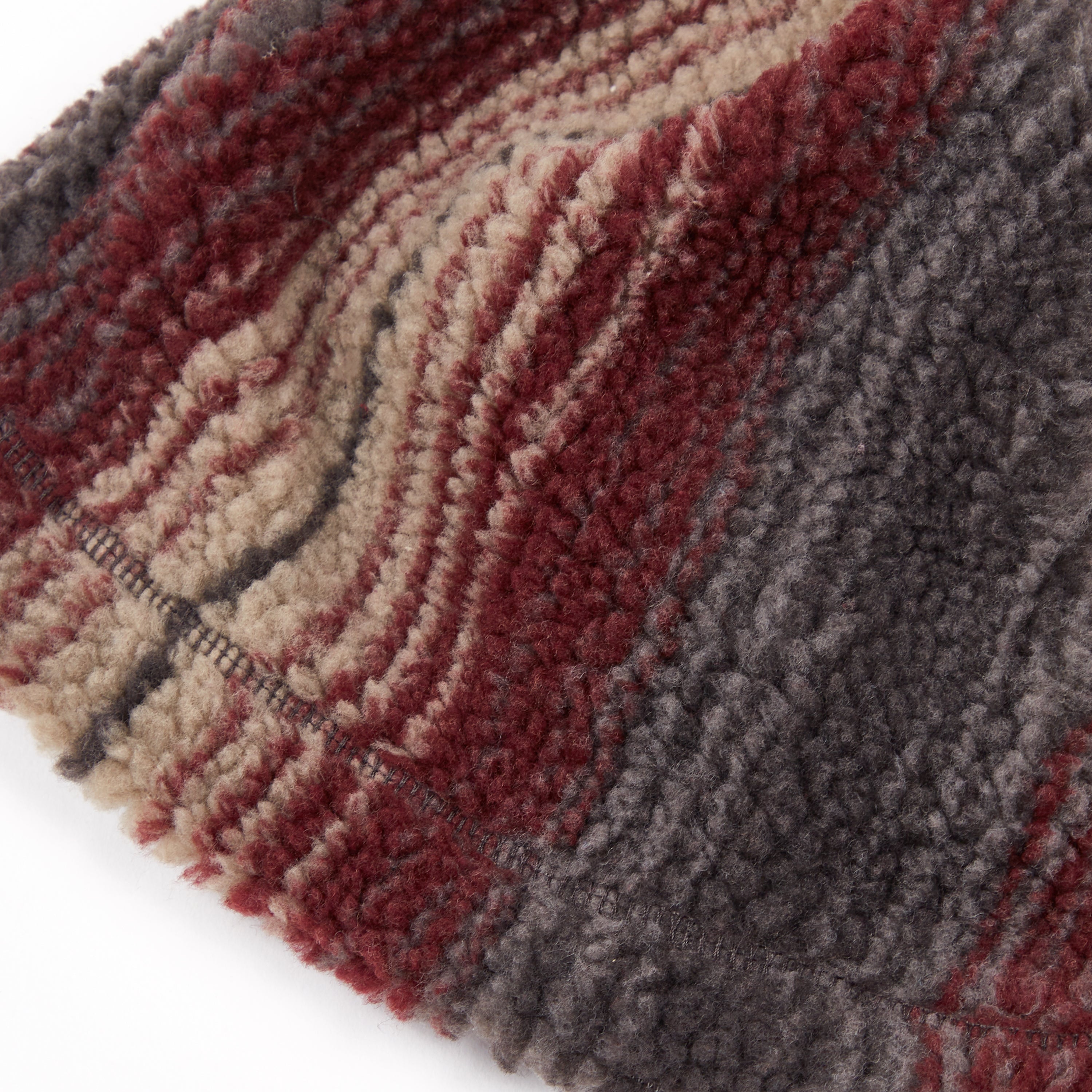 Radiant Stripe Fleece Beanie – Only NY