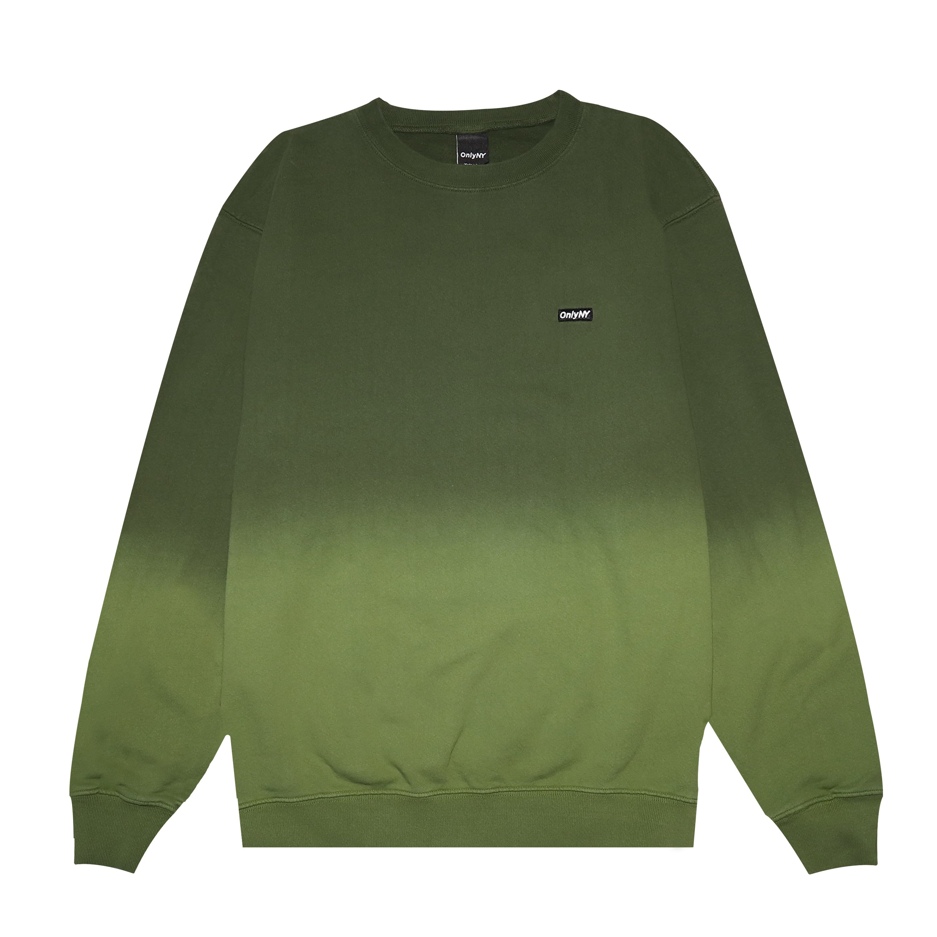 Block Logo Dip Dye Crewneck – Only NY