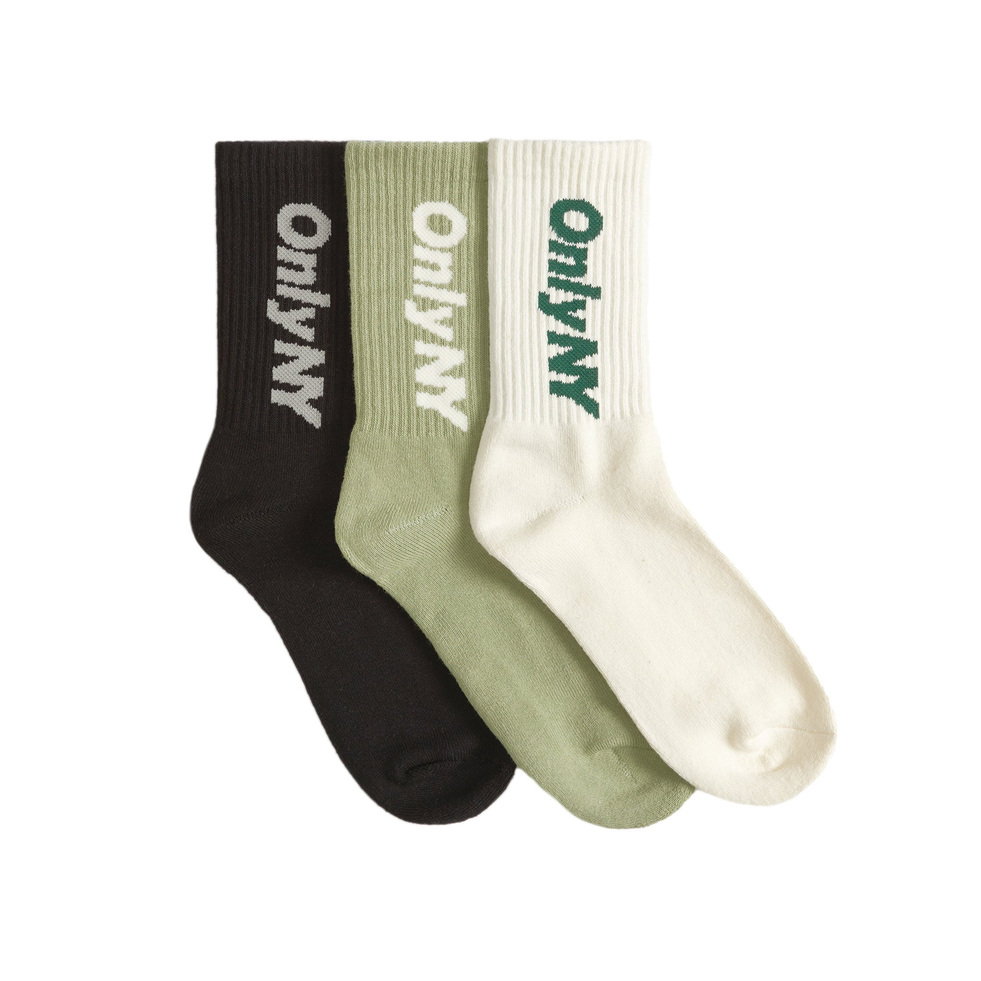 3-Pack Core Logo Socks – Only NY