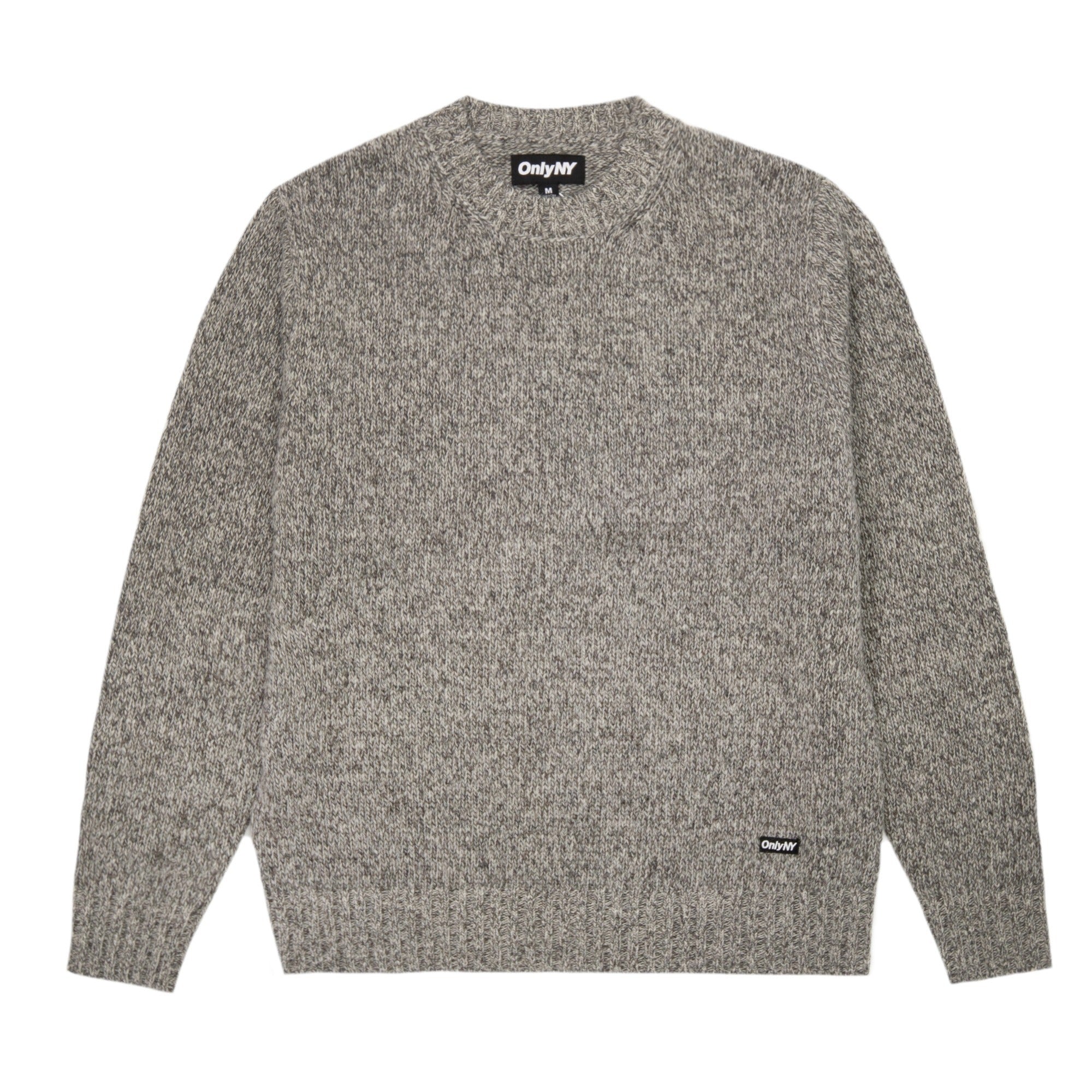 Marled Wool Crew Sweater