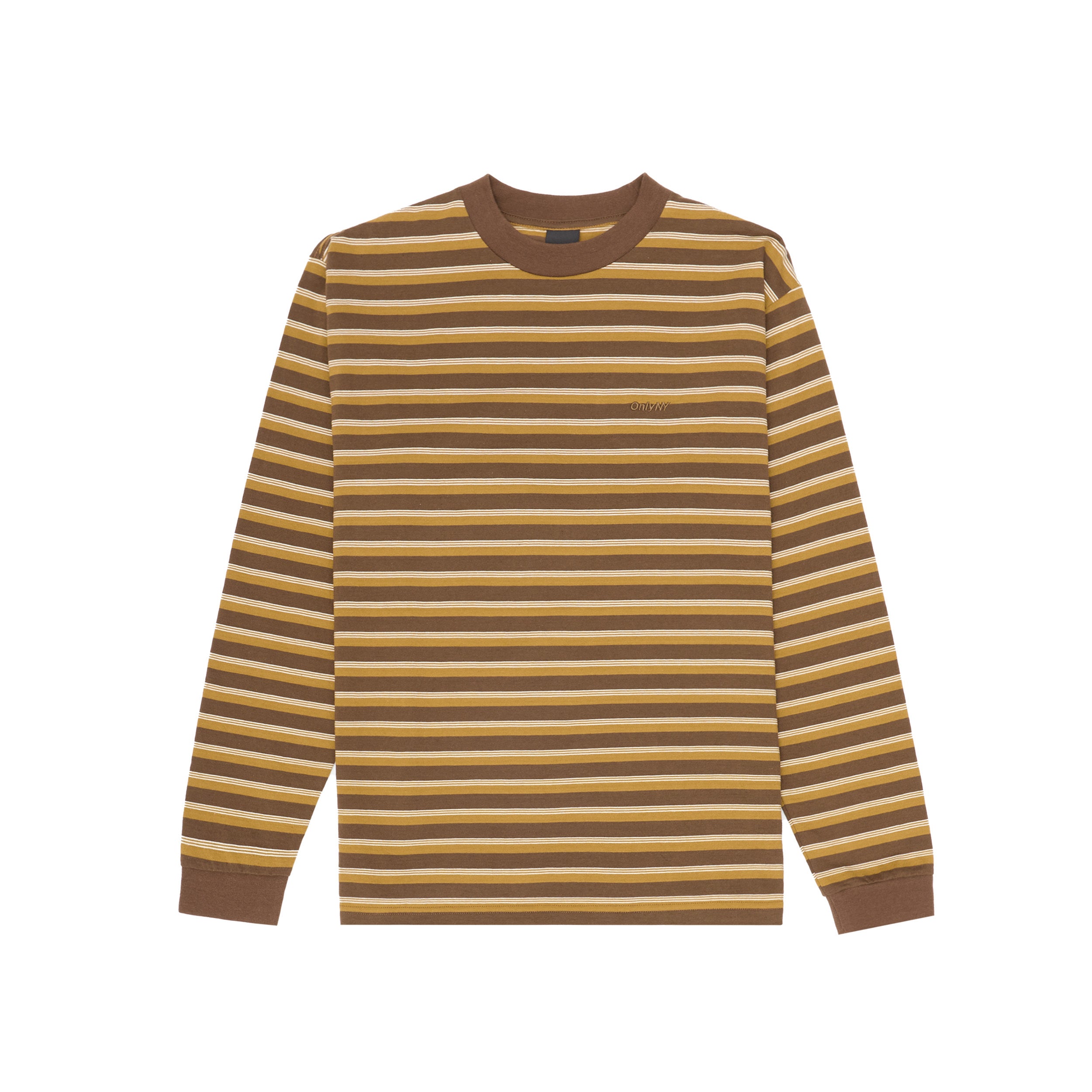 Fashion yellow striped long sleeve