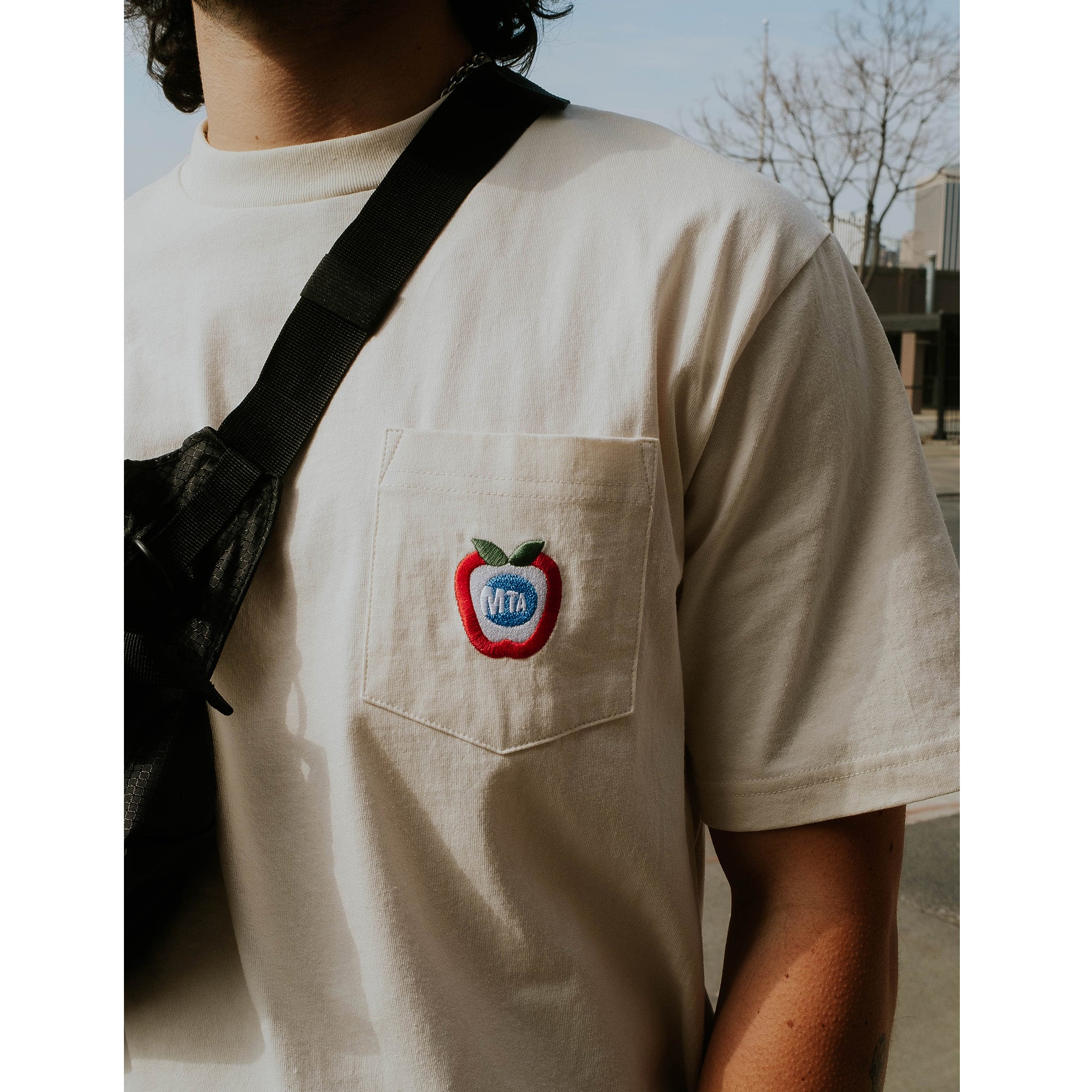 MTA Apple Logo Pocket T-Shirt – Only NY