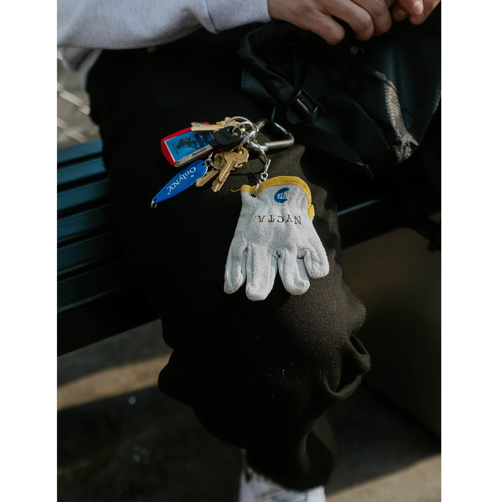 MTA Transit Glove Keychain – Only NY