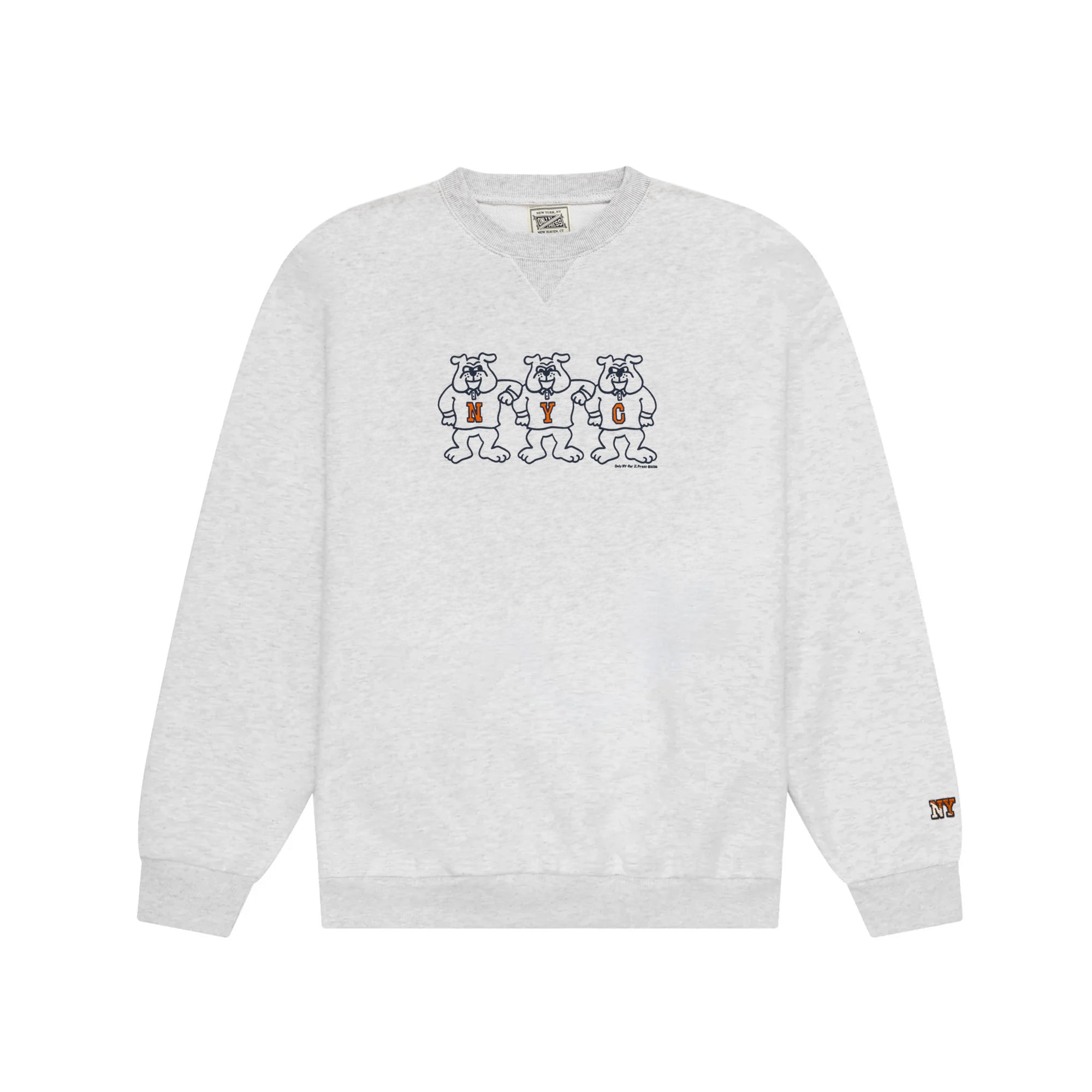 Only NY x J. Press Bulldog Crewneck