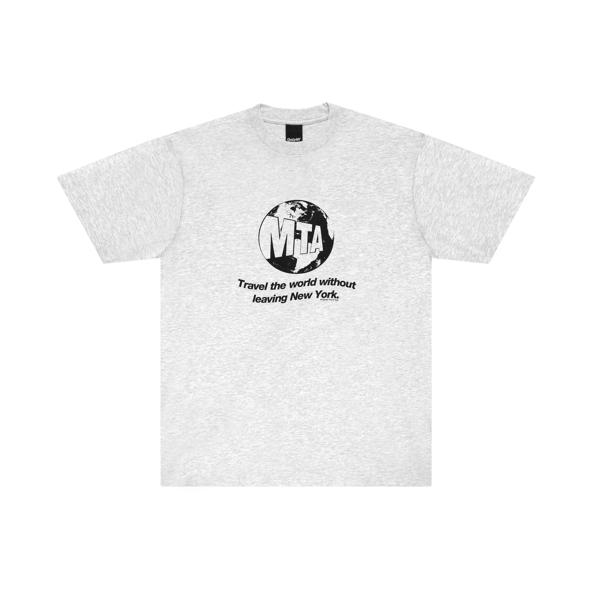 Only NY × NYC MTA コラボ メッシュシャツ M MTA Travel The World T-Shirt – Only NY