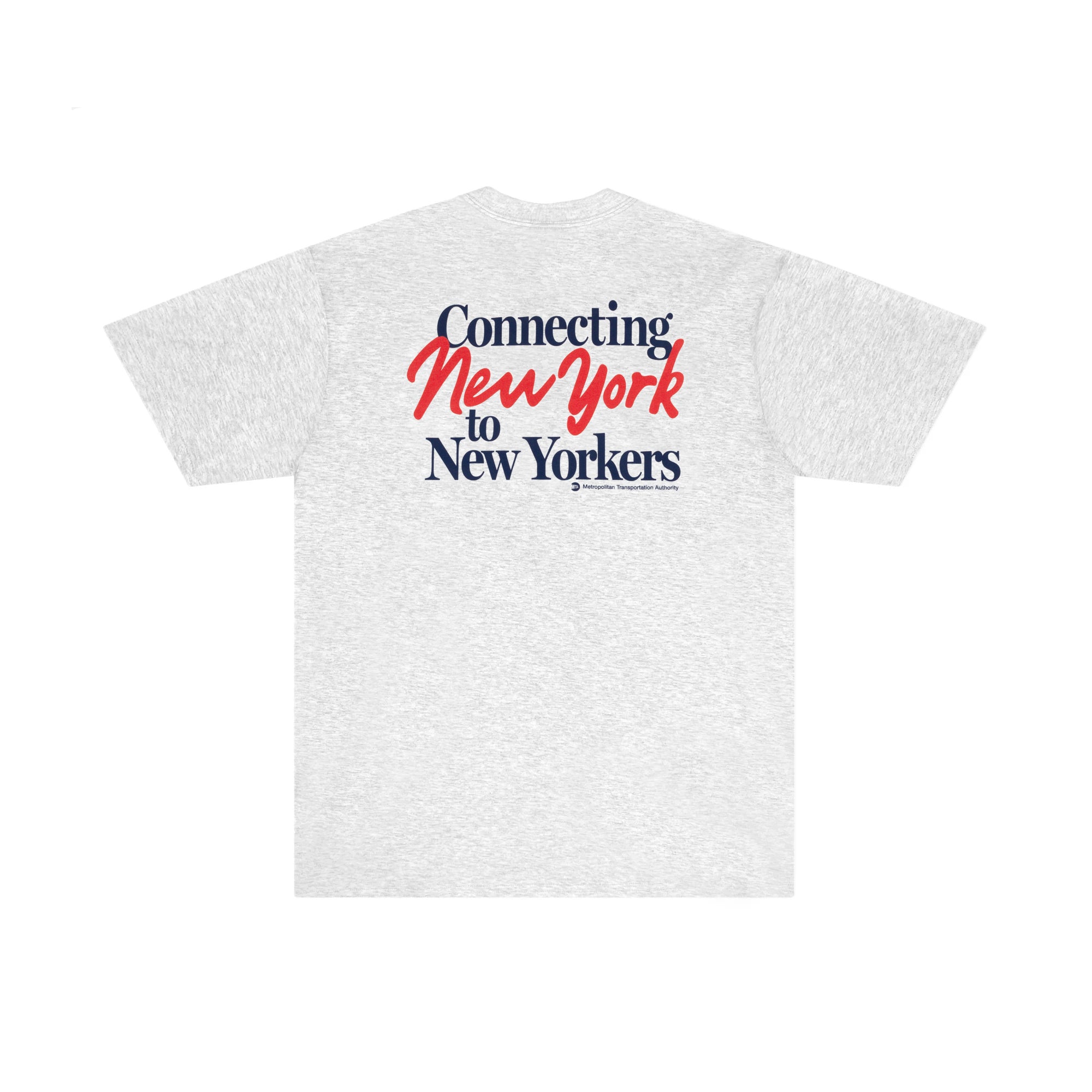 MTA Connecting NY to New Yorkers Pocket T-Shirt – Only NY