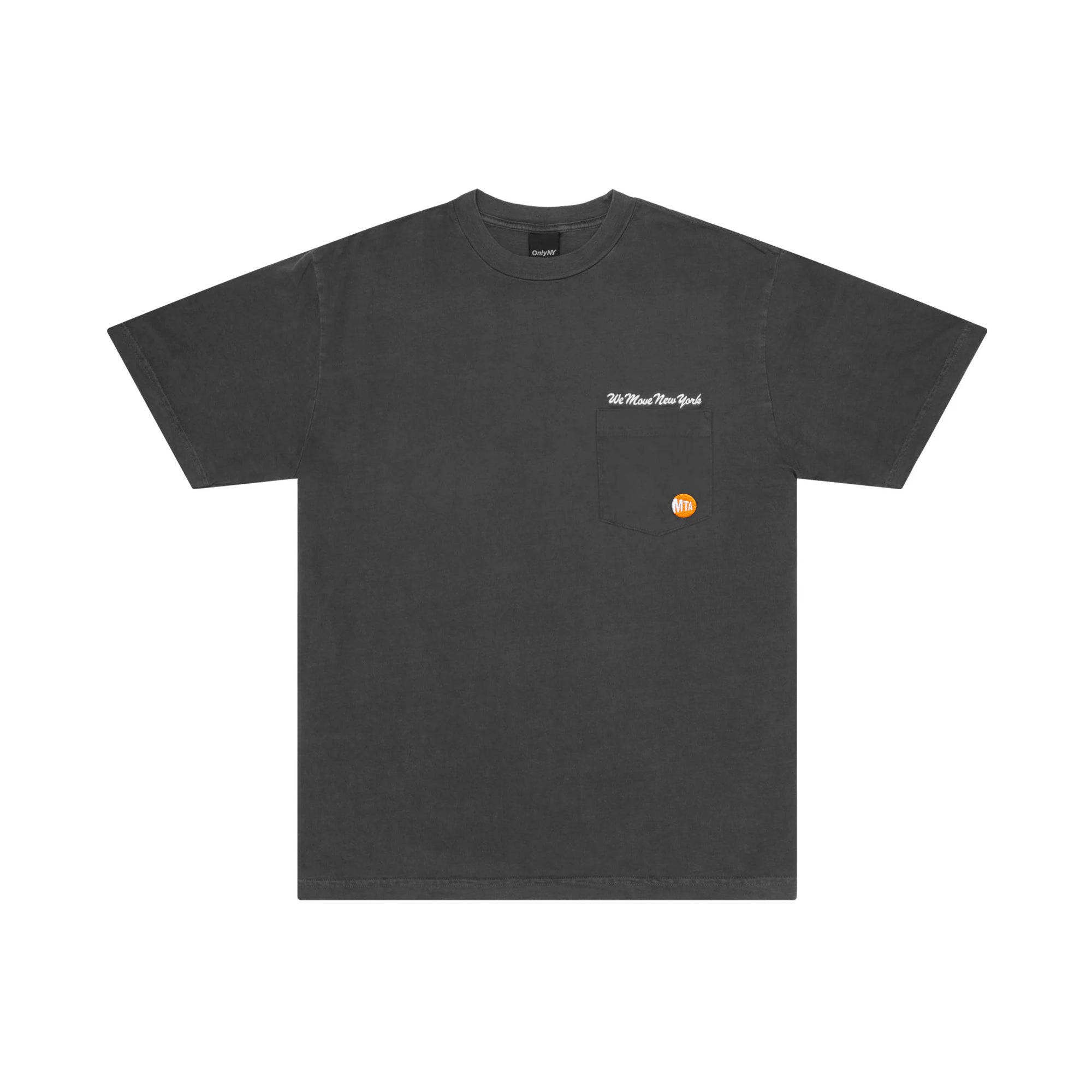 MTA Script Pocket T-Shirt – Only NY