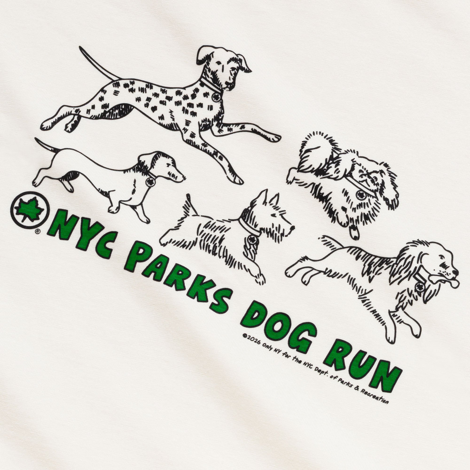 NYC Parks Dog Run T-Shirt – Only NY