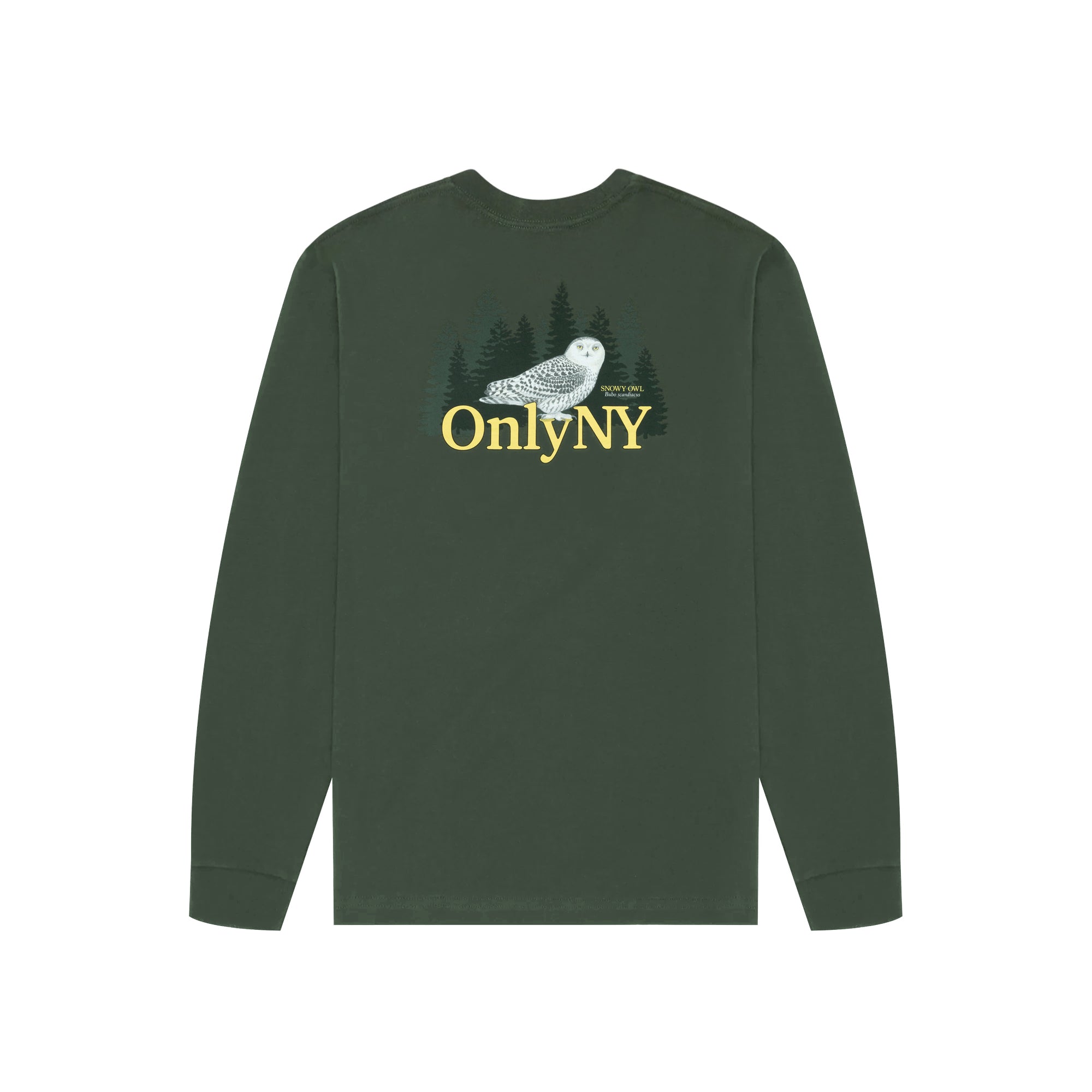 Snowy Owl Pocket Long Sleeve T-Shirt – Only NY