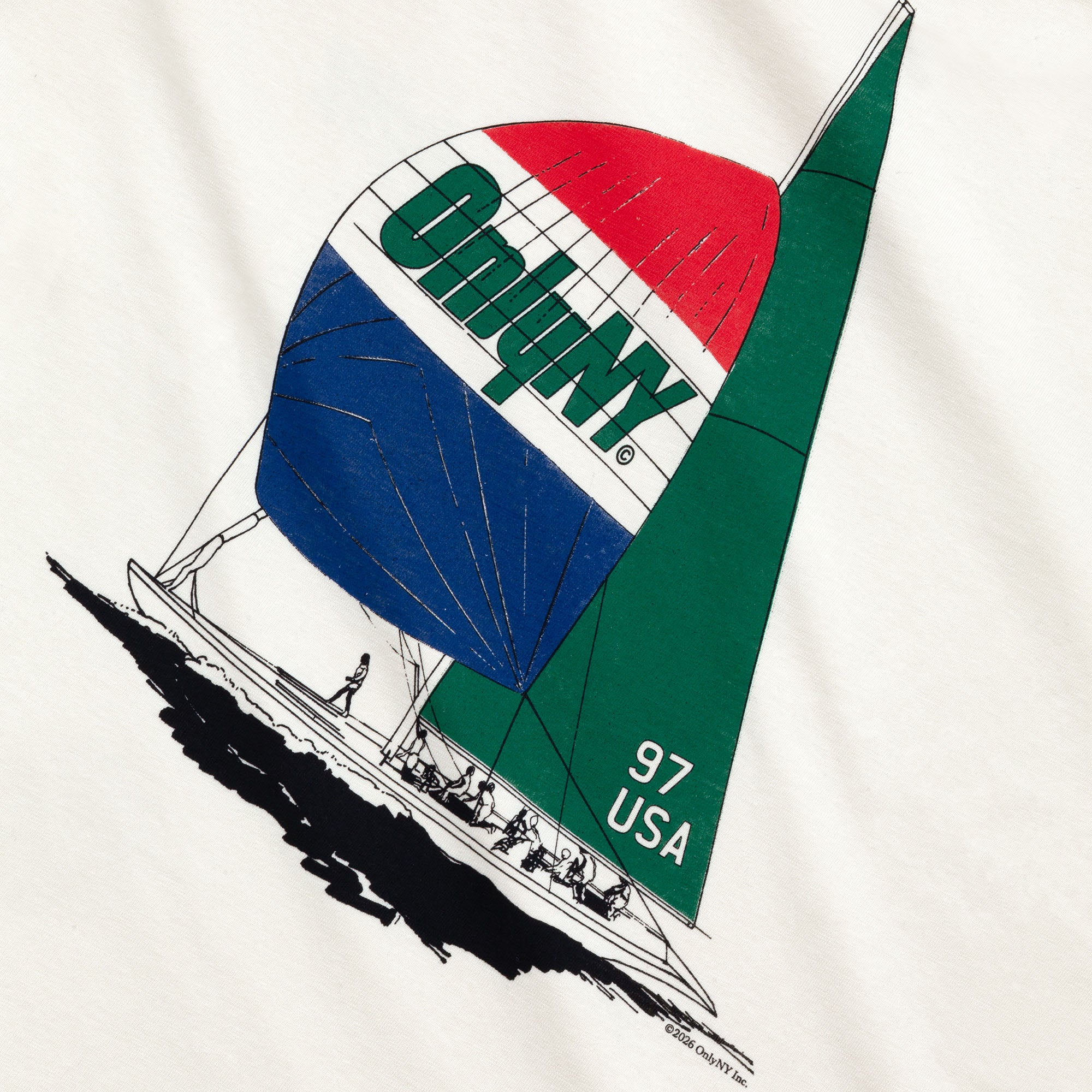 Sailing USA Long Sleeve T-Shirt – Only NY
