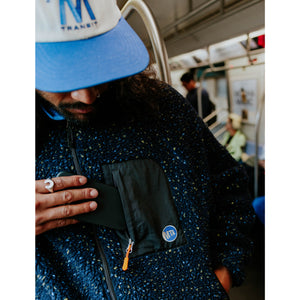 MTA Transit Speckled Fleece Jacket – Only NY