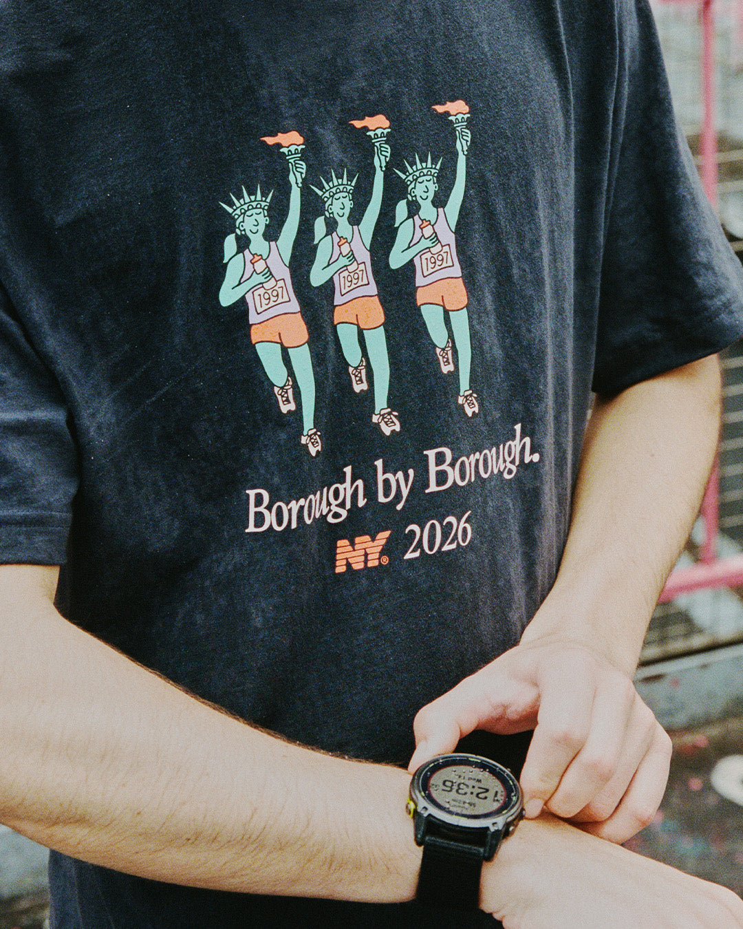Liberty Runs Marathon T-Shirt