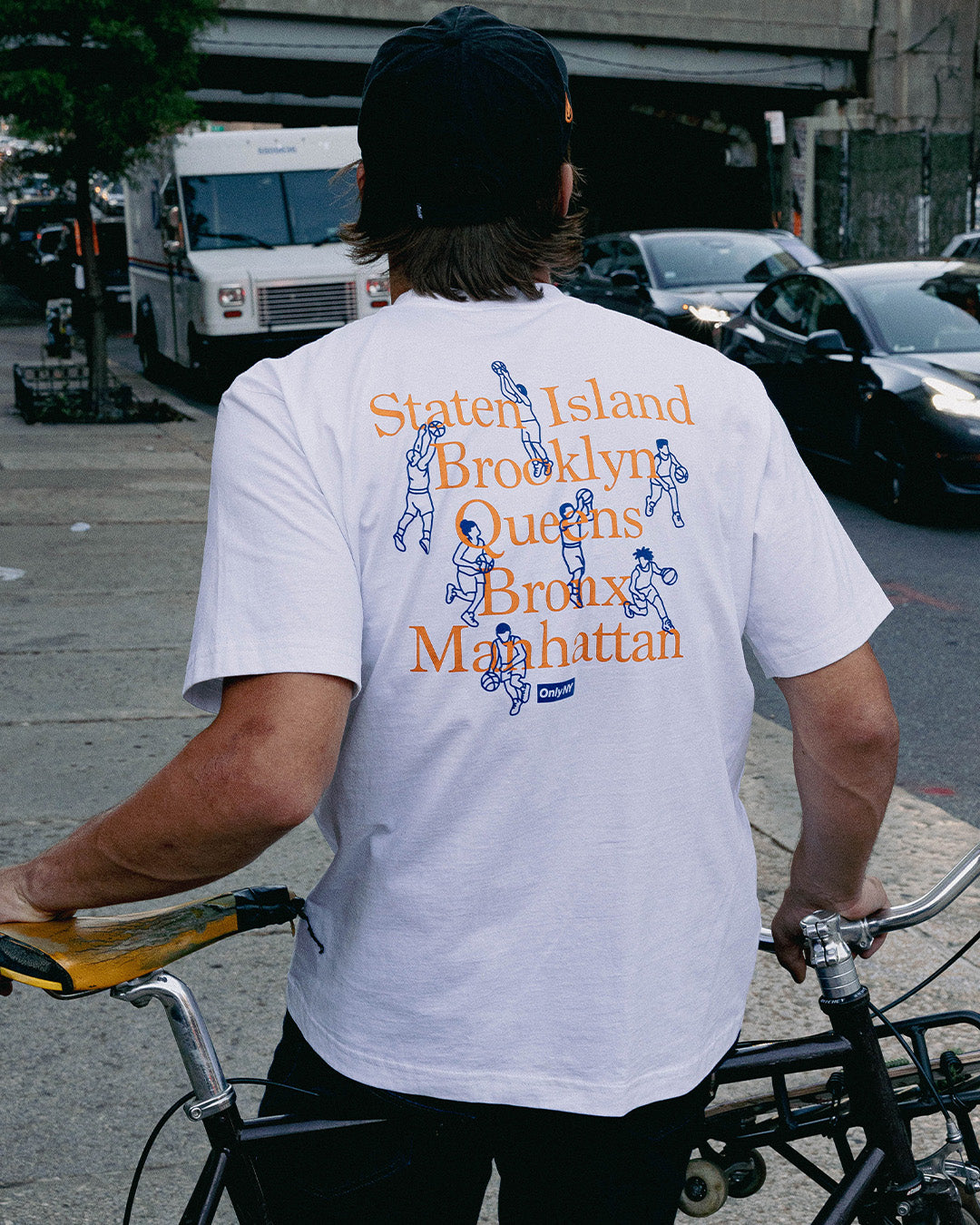 NY Speed Logo Basketball T-Shirt