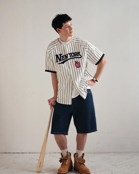 New York Cotton Baseball Jersey