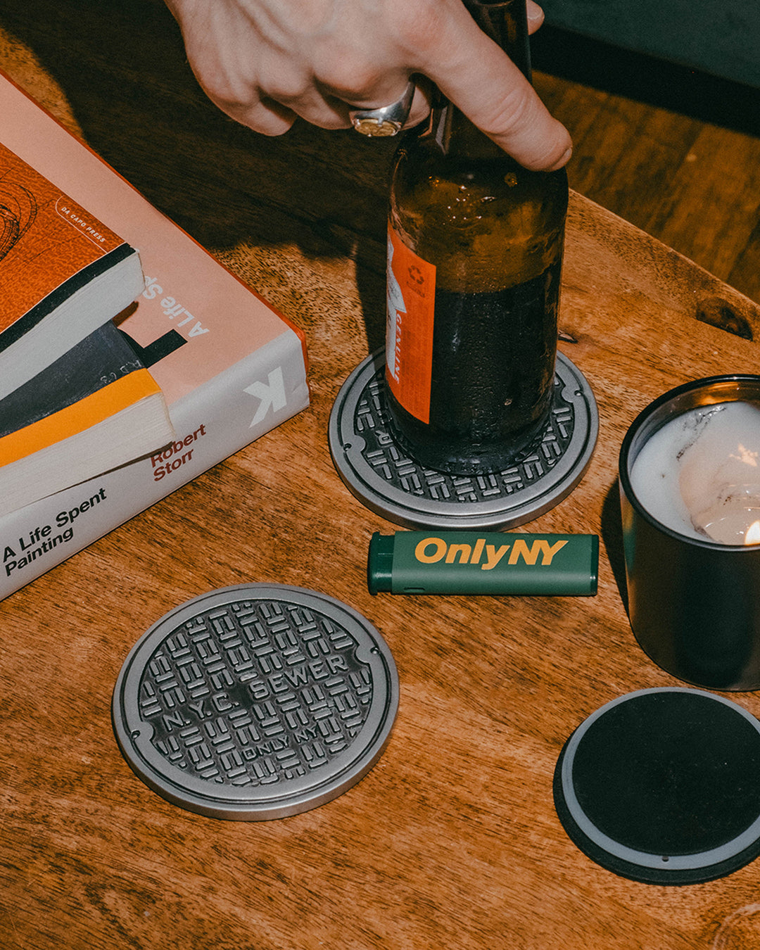 NYC Sewer Cap Coaster Pack