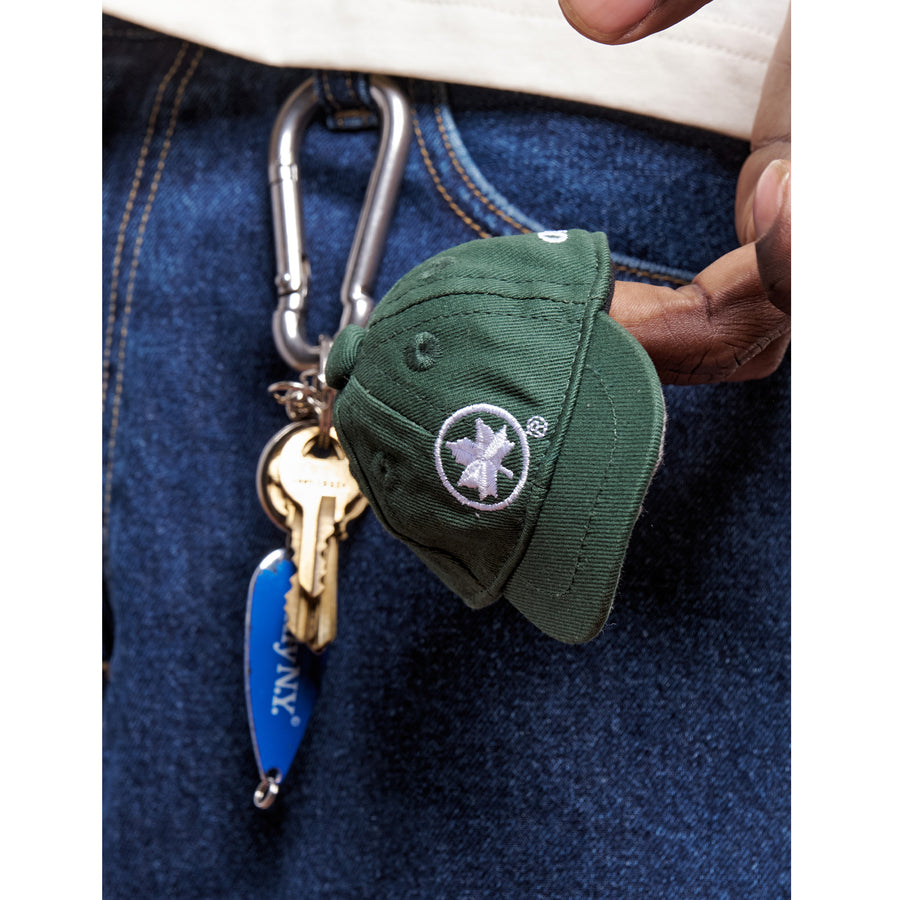 NYC Parks Mini Hat Keychain
