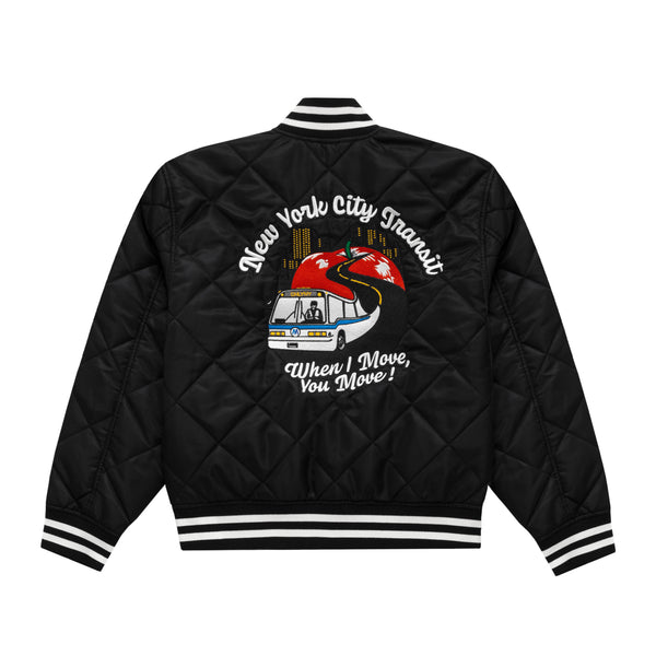 MTA NYCT Quilted Bomber Jacket – Only NY