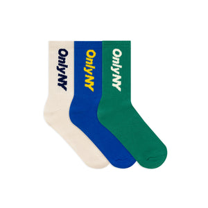 3-Pack Core Logo Socks