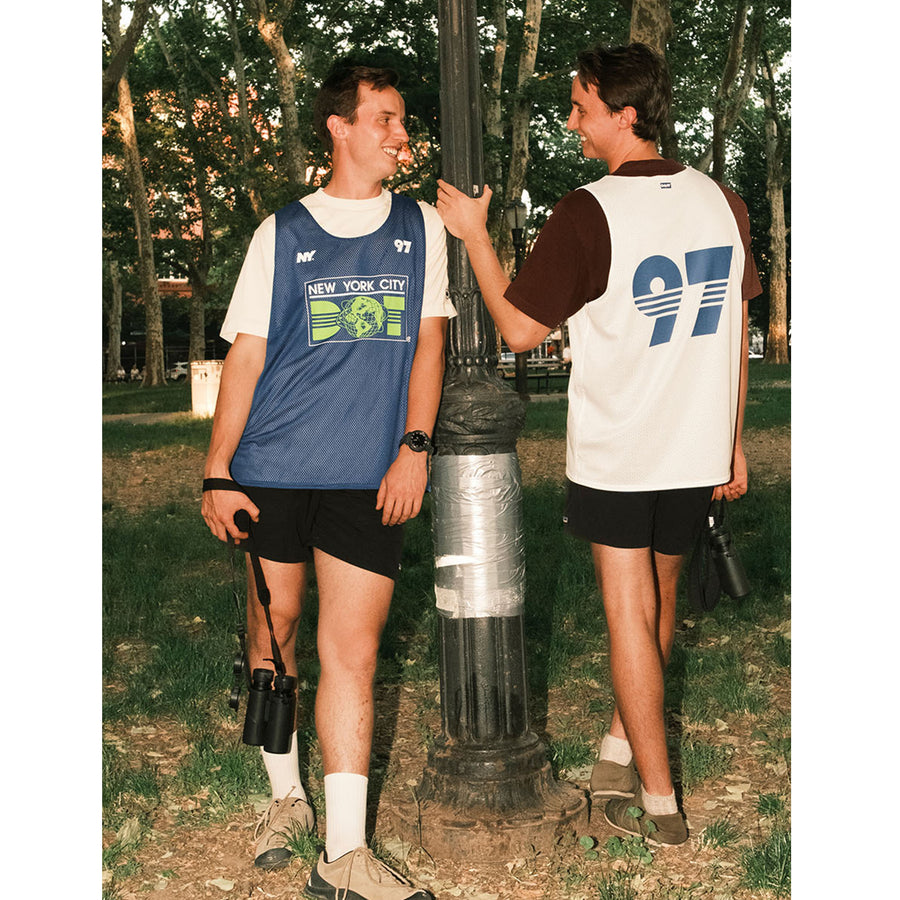 DOT Unisphere Reversible Mesh Pinnie – Only NY