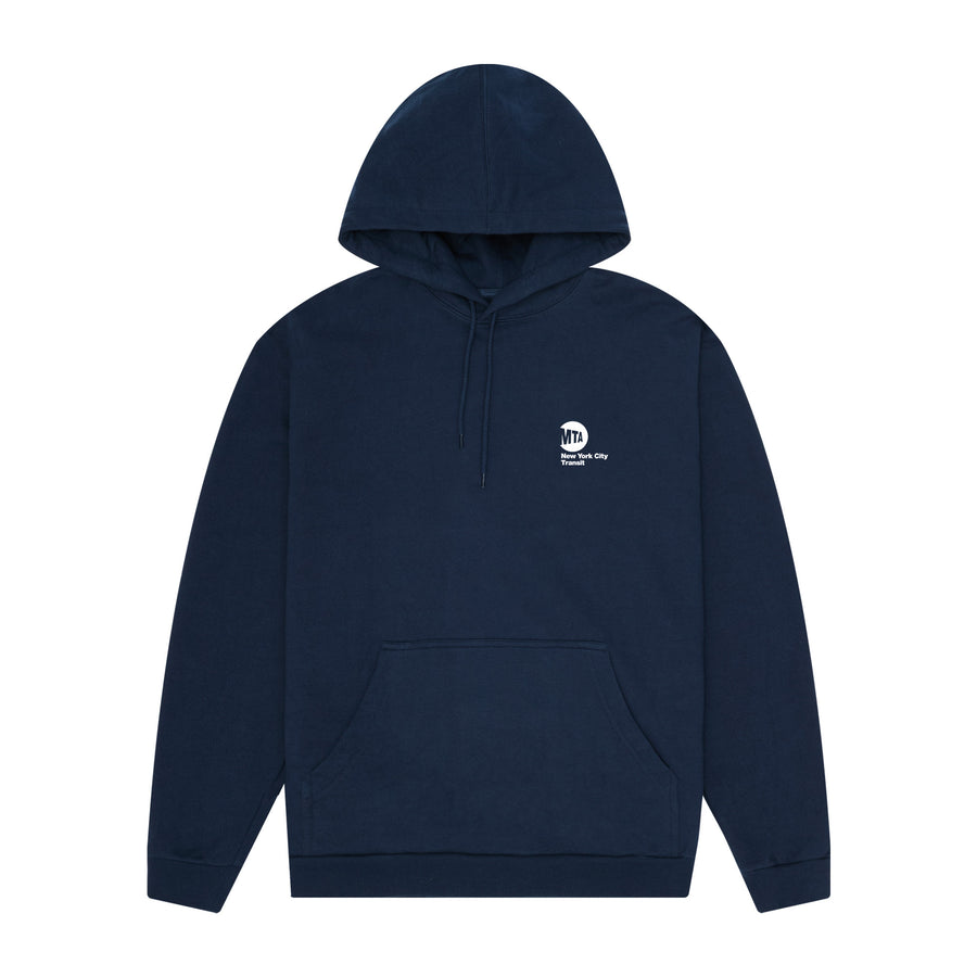 OnlyNY ネイビー M MTA ジャケット オンリーニューヨーク ダック地 MTA Transit Hoodie – Only NY