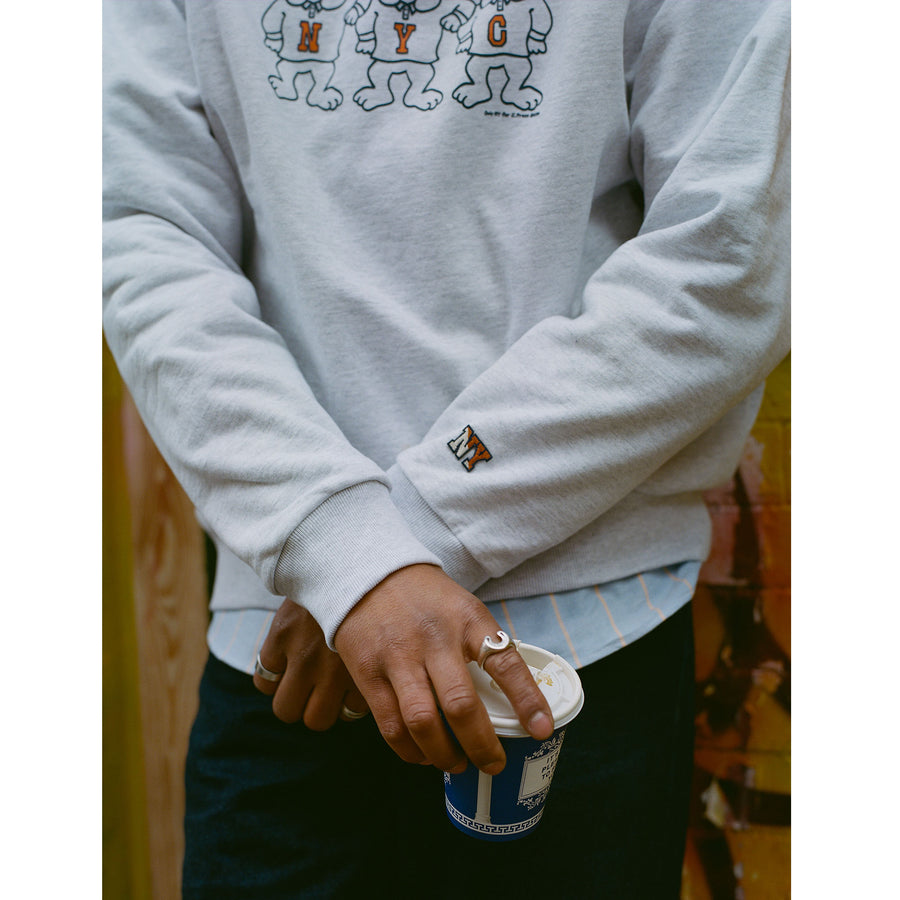 Only NY x J. Press Bulldog Crewneck