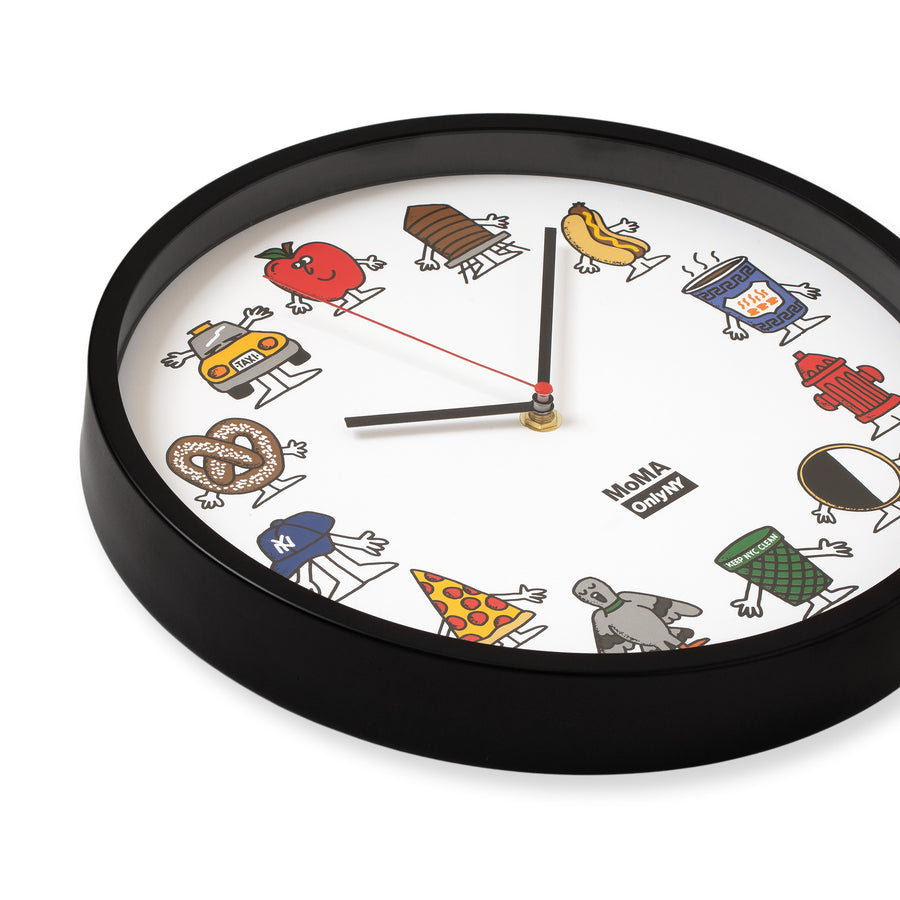 Only NY x MoMA Community of New York Wall Clock