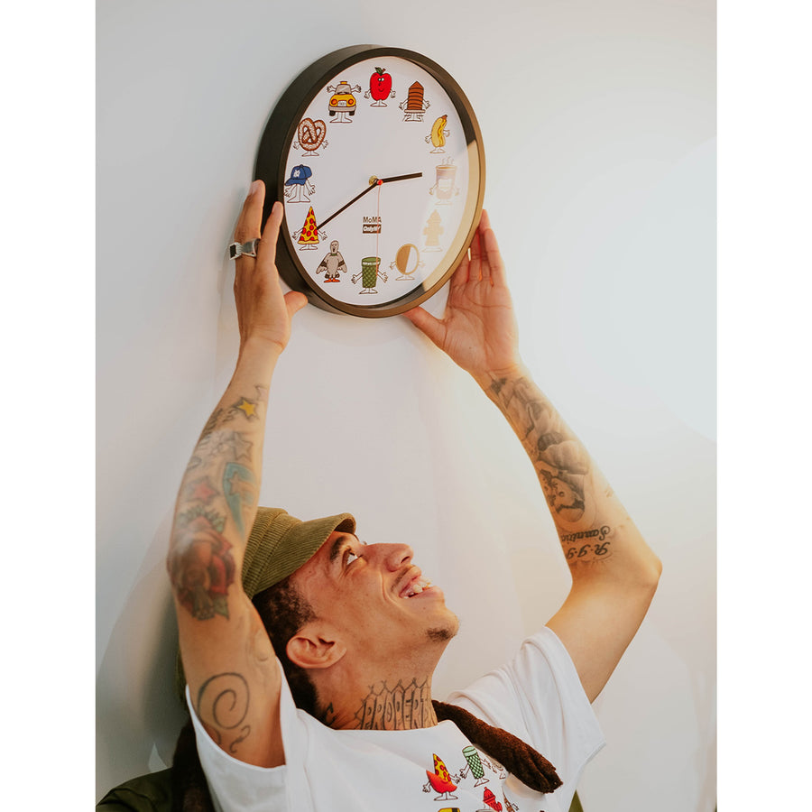 Only NY x MoMA Community of New York Wall Clock