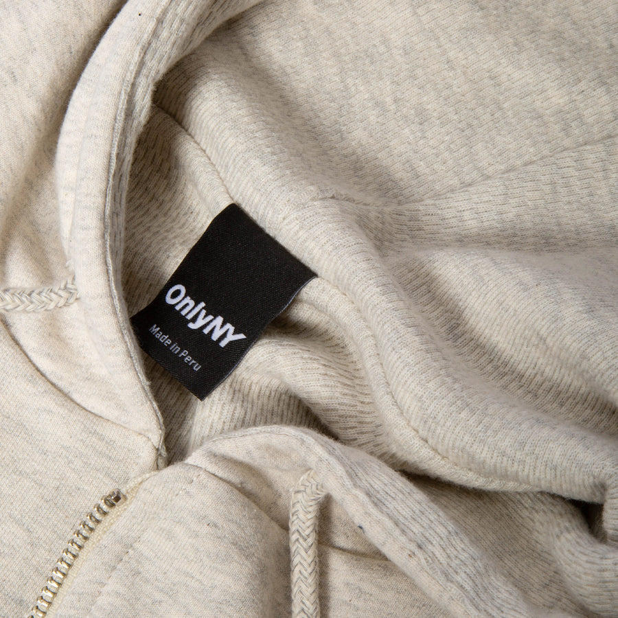 Thermal Waffle Lined Zip Hoodie – Only NY