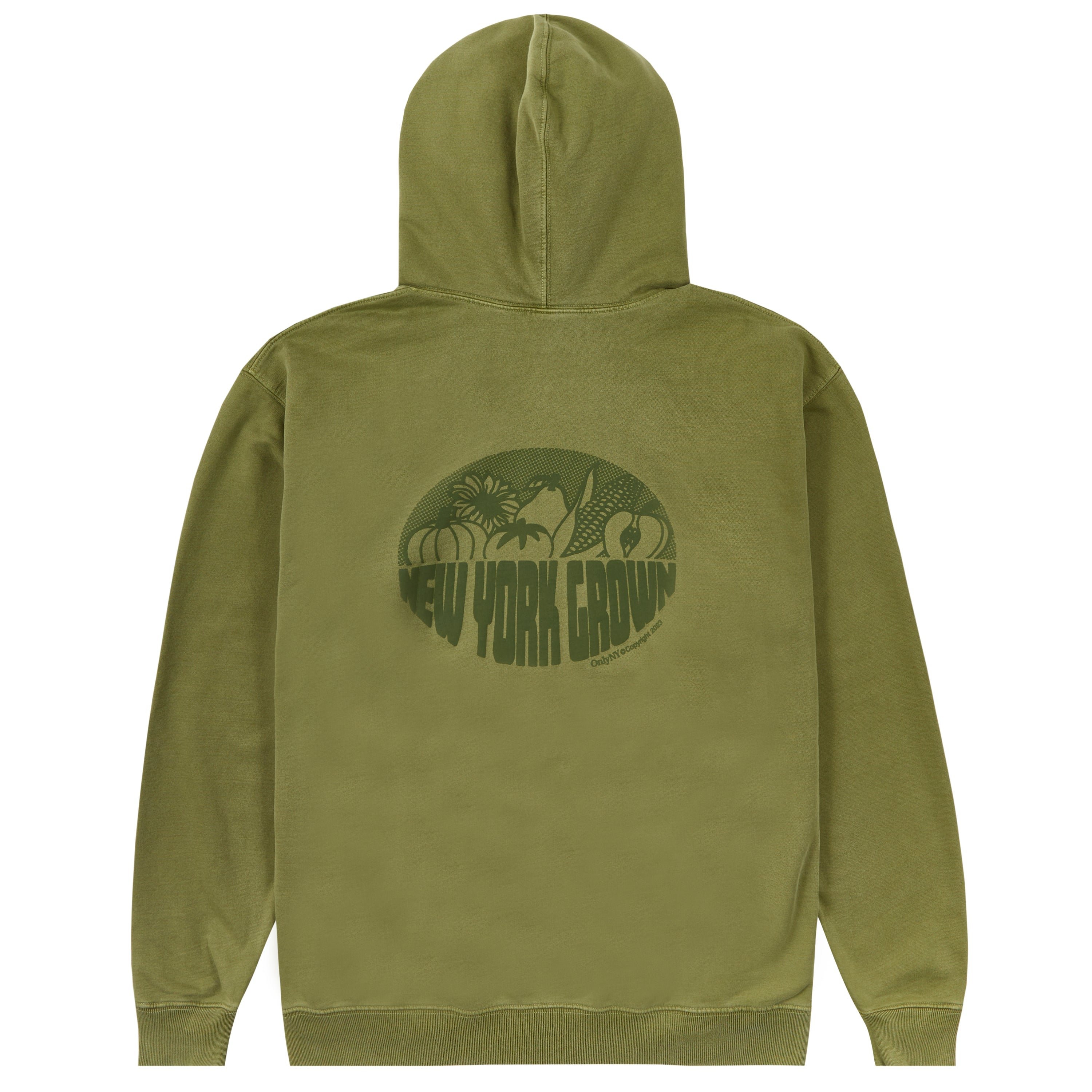 New York Grown Harvest Zip Hoodie