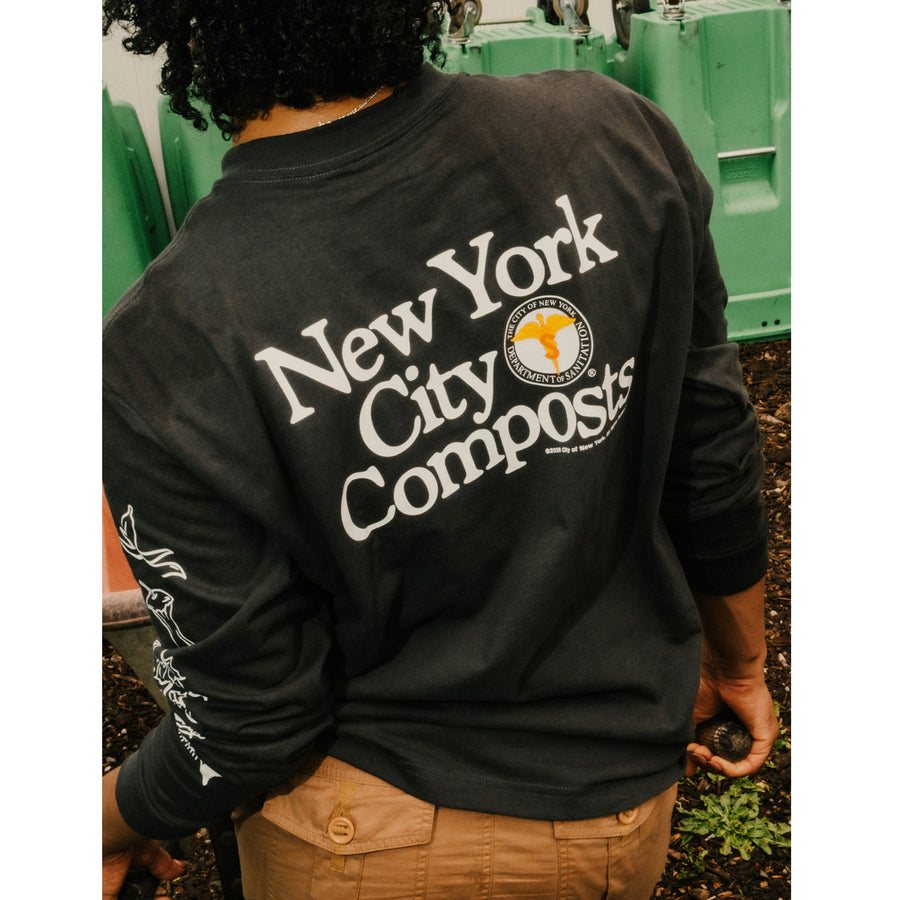 DSNY NYC Composts Long Sleeve T-Shirt – Only NY