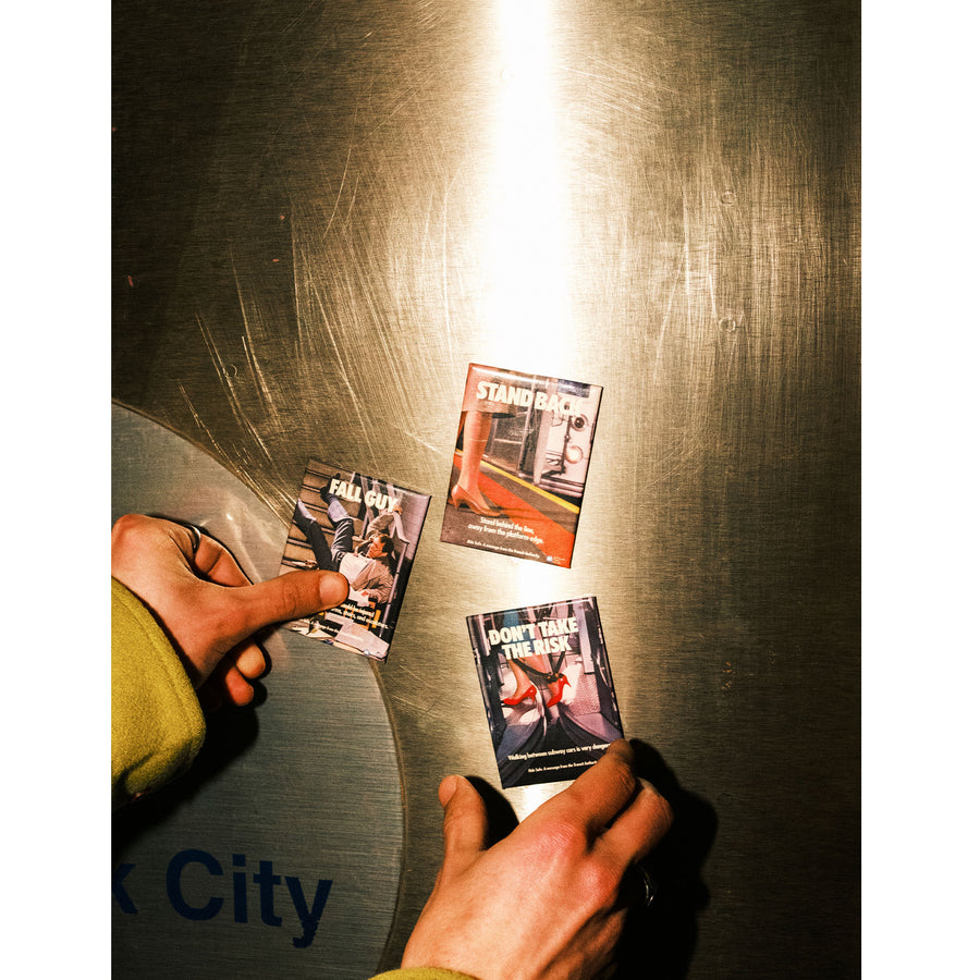 MTA Stand Back Magnet – Only NY
