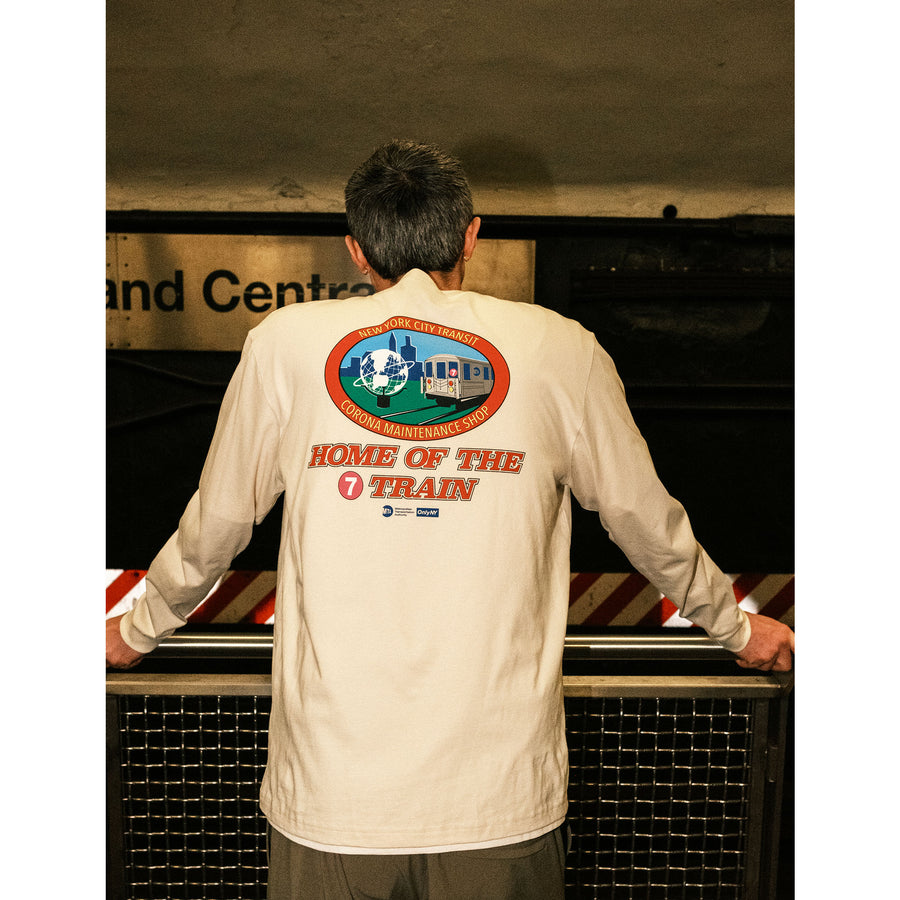 MTA Maintenance Shop Long Sleeve Pocket T-Shirt – Only NY