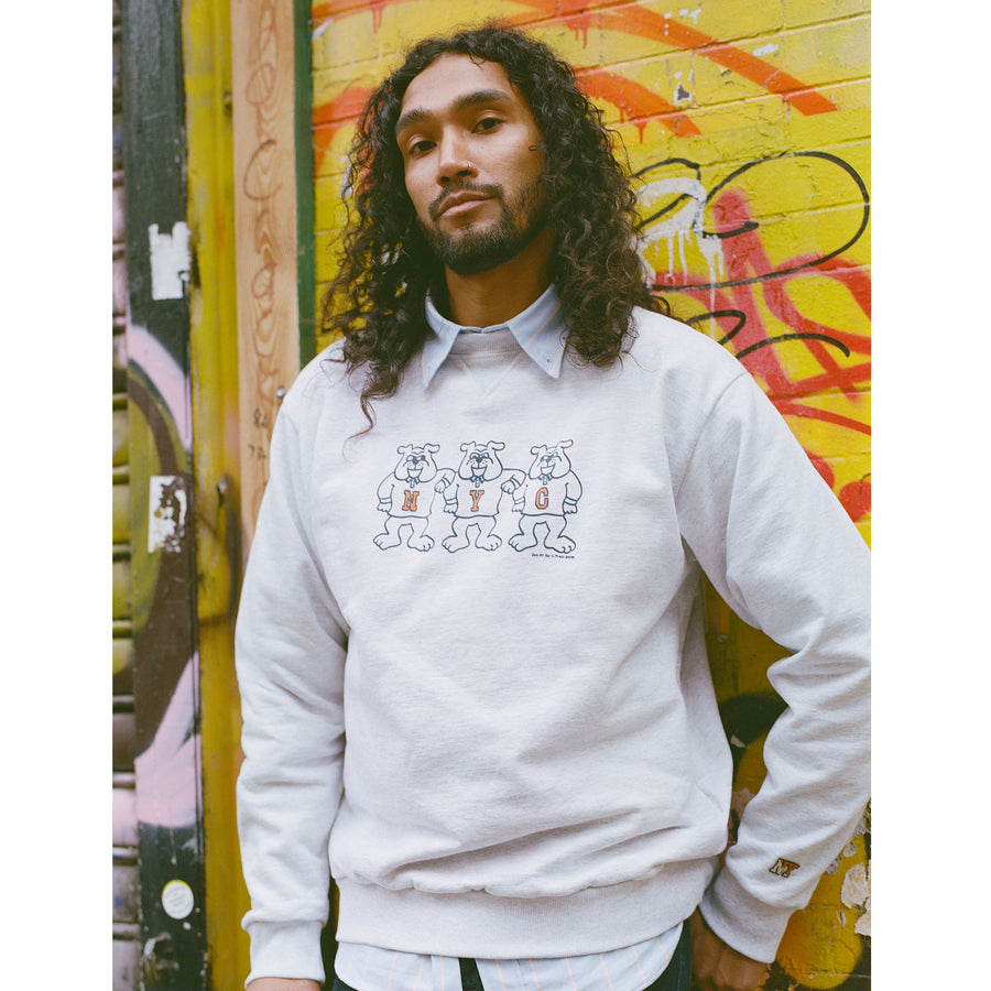 Only NY x J. Press Bulldog Crewneck