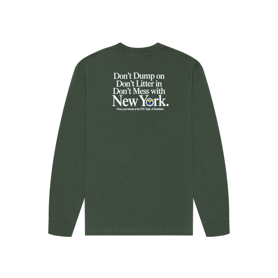 DSNY Don't Mess With New York Long Sleeve T-Shirt – Only NY
