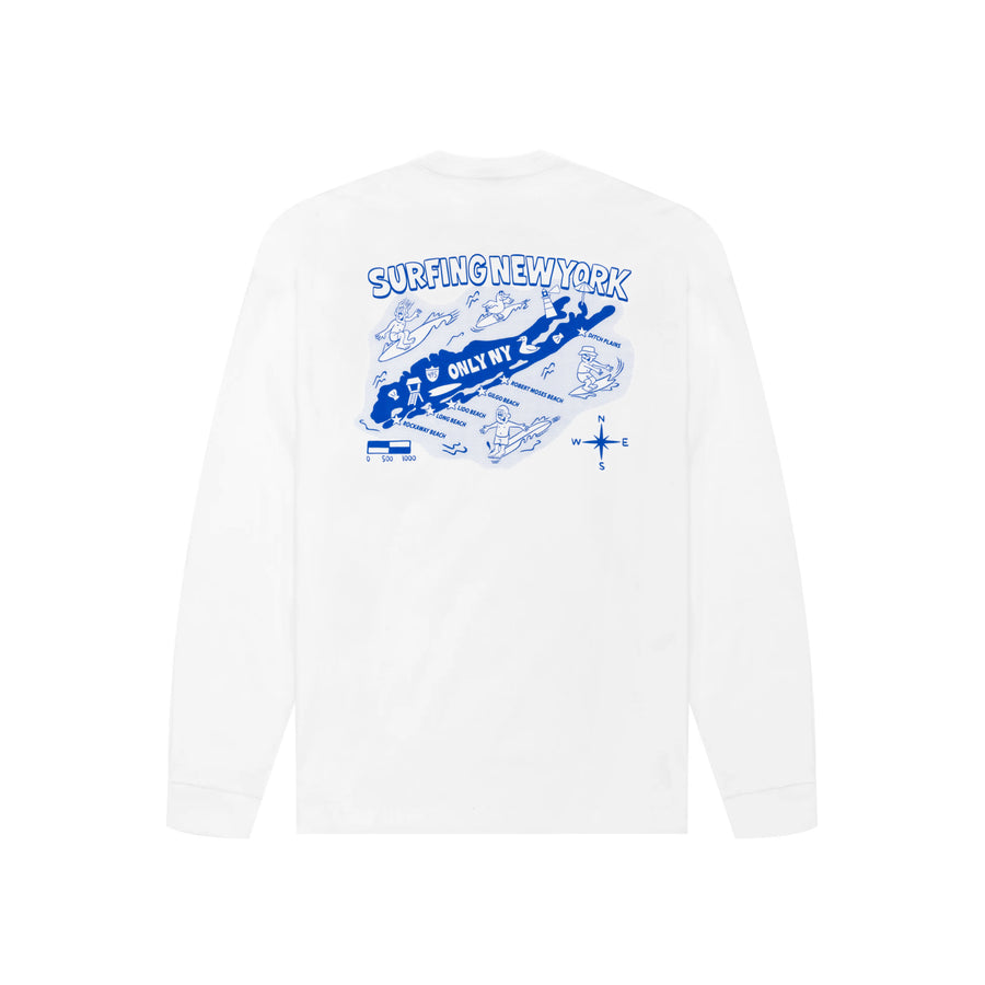 Surf New York Pocket Long Sleeve T-Shirt – Only NY