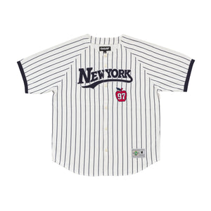 Natural/Navy Stripe