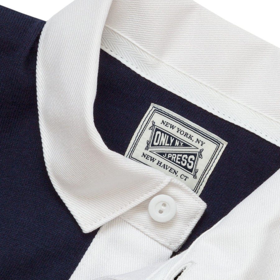 【新品未使用タグ付き】ブラームス　wide border rugby shirt blurhmsROOTSTOCK Wide Border Rugby Shirt ブラームスルーツストック