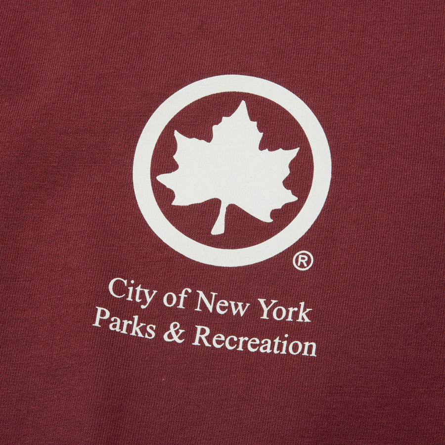 Maroon/Natural