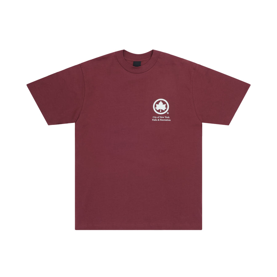 Maroon/Natural