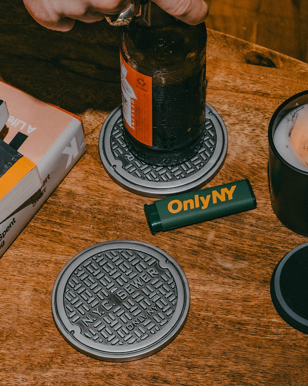 NYC Sewer Cap Coaster Pack
