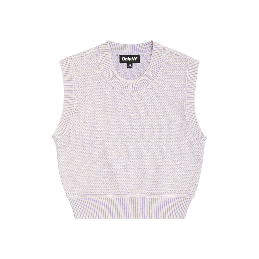 Women's Washed Cotton Sweater Vest – Only NY